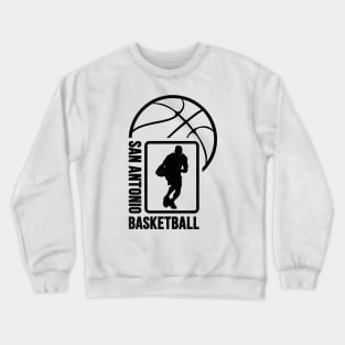 San Antonio Basketball 02 Crewneck Sweatshirt